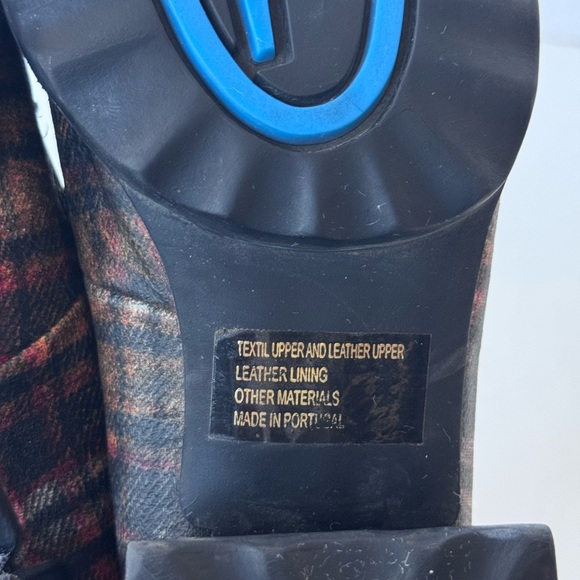 john fluevog unity aimee plaid mary jane Buckle Shoes *Flawed - Picture 10 of 11